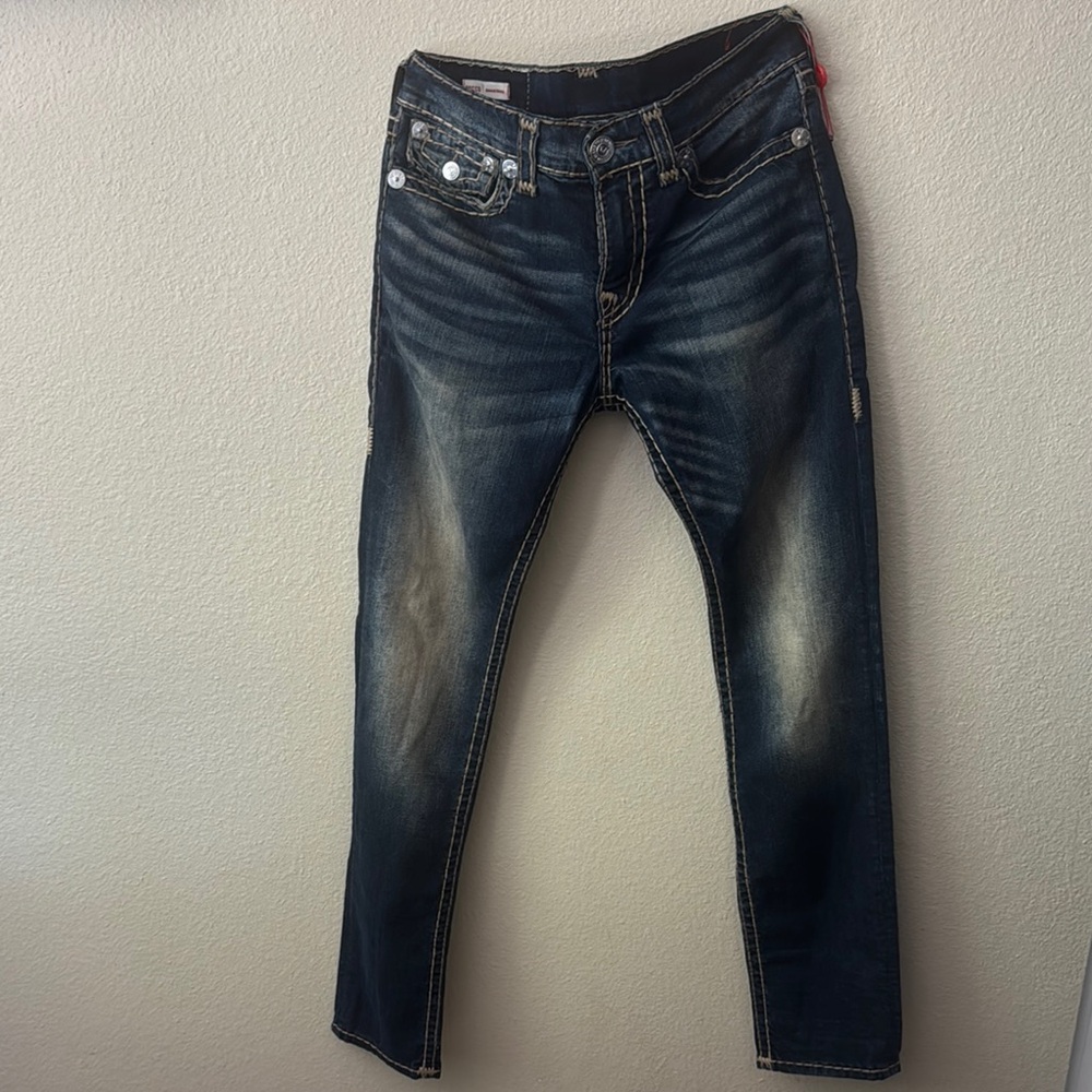 True Religion Dark Blue Denim Jeans